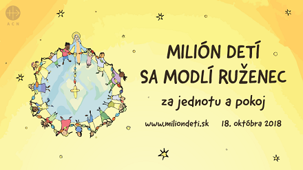 Milion dětí se modlí růženec, http://acn-slovensko.org